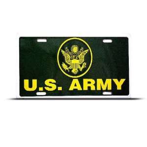  United States U.S. Army Metal Military License Plate Wall 