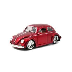  1959 VW Classic Beetle 124 Scale (Red) Toys & Games