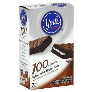 York 100 Calorie Peppermint Wafer Bars 7 Grocery & Gourmet Food