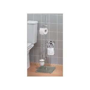  Valsan Floor Free Standing Roll Holder Toilet Roll & WC 