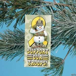   /Support our TROOPS Ornament/YELLOW RIBBON/Peace/WAR