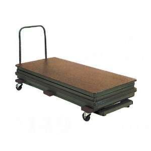  Flat Stack Table Truck 72 Brown