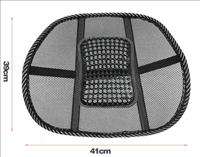 The Black Mesh Back Lumbar Support for Car Seat Perfects for long 