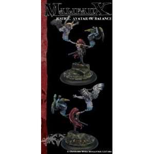   Malifaux 32mm   Guild Lady Justice   Avatar of Balance Toys & Games