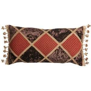  Bacara Pillow with Braid and Tassel Trim