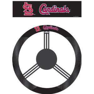 St. Louis Cardinals POLY SUEDE STEERING WHEEL COVER