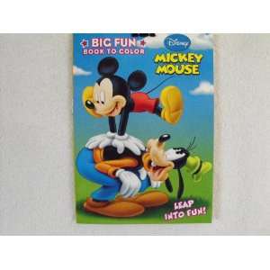   Mouse Big Fun Book to Color ~ 96 Pg ~ Leap into Fun Toys & Games