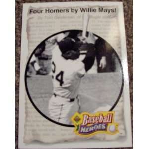   Deck Willie Mays # 49 MLB Baseball Heroes Card