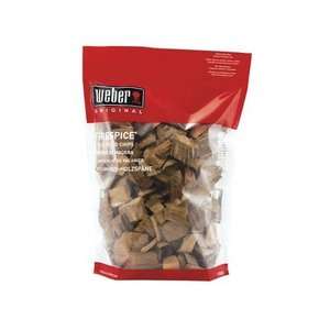 Weber Barbecue Apple Wood Chips 3 lbs Bag 17004 077924001147  