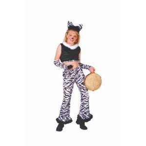  Rock Star   Zebra, Child Medium Costume Toys & Games