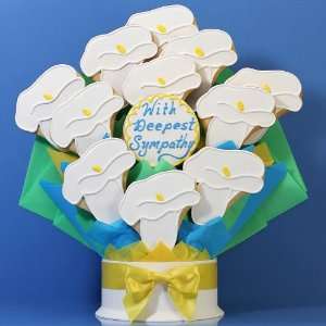 With Sympathy Cookie Bouquet   12 Pieces Grocery & Gourmet Food