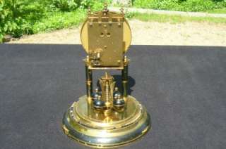 Schatz 49 400 Day Anniversary Black 4 Ball Pendulum Shelf Mantle Clock 