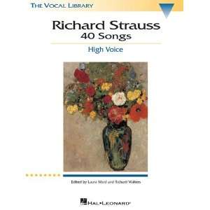  Richard Strauss 40 Songs   High Voice   The Vocal Library 
