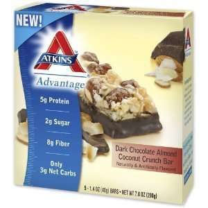   Almond Coconut Crunch   5 Bars ( Multi Pack)
