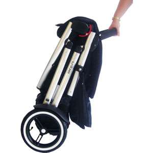 phil & teds Vibe 2 Stroller & Double Kit   Black/Red  