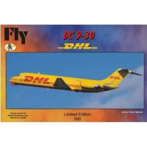  FLY MODELS   1/144 DC9 30 DHL Commercial Airliner (Ltd 