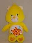 Super Star Superstar Bear Plush Care Bears Yellow 9p5 Yellow Stuffed 