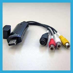 New Easycap USB 2.0 Video TV DVD VHS Audio Capture Adapter  
