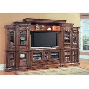  Napoli 6Pc Wall Unit With 63 TV Console Furniture 