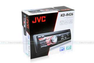 JVC KD R426 CAR STEREO CD  USB RECEIVER HEADUNIT  