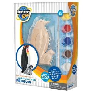   Kids Wood Painting Kit   Paint Your Own Penguin Toys & Games