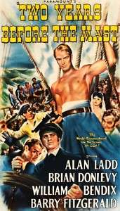 16mm Feature Film TWO YEARS BEFORE THE MAST Alan Ladd & Brian Donlevy 