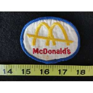  Vintage McDonalds Restaurant Patch 
