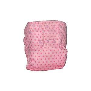 Mommys Touch One size Snap All in One   Cloth Diaper (Pink Baby Dots 