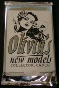 2001 Olivias New Models Trading Card Pack  