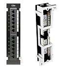 New 12 Port Cat5e Wall Mount Surface Mount Patch Panel
