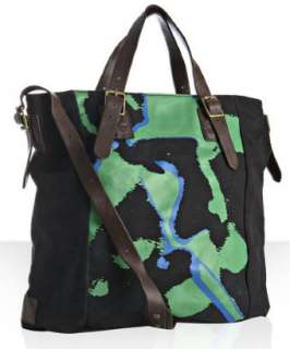 Marc by Marc Jacobs brilliant green painted Punk Boy canvas 