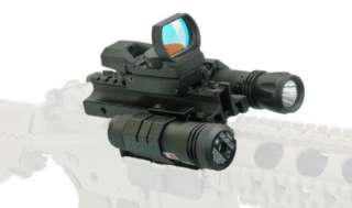 223 Red Dot, Green Laser and LED Flashlight Combo  