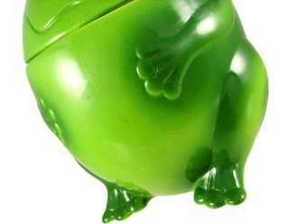 Incredibly Cute Green Frog Ceramic Cookie Jar  
