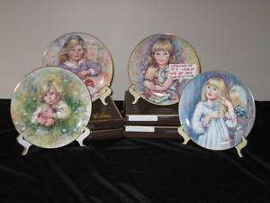 WEDGEWOOD MARY VICKERS SUZANNE COLLECTOR PLATES SET  