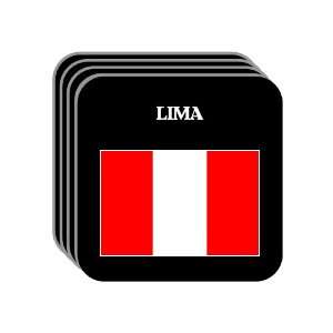  Peru   LIMA Set of 4 Mini Mousepad Coasters Everything 