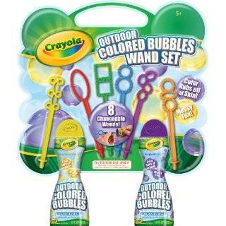 Crayola Colored Bubbles Wand Set
