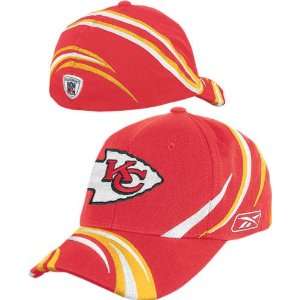   Kansas City Chiefs Second Season 2005 Sideline Flex Fit Hat Sports