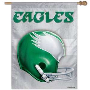  Philadelphia Eagles Throwback Vertical Flag 27x37 Banner 