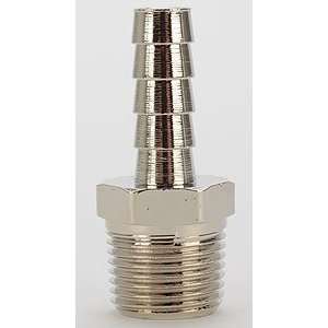   Products 16020 Nickel Plated Straight Brass Fitting Automotive