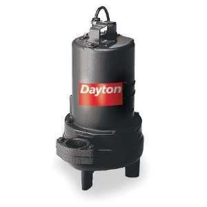  DAYTON 4HU84 Pump,Sewage,1 HP