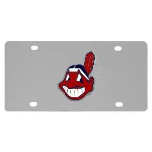  Cleveland Indians MLB License/Logo Plate Sports 