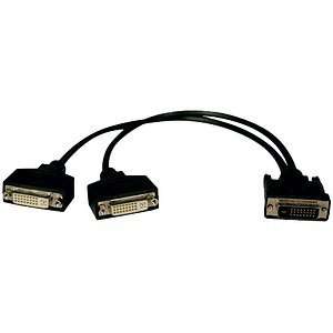  DVI Dual Link Splitter Cable. 1FT DVI DUAL LINK SPLITTER CABLE DVI 