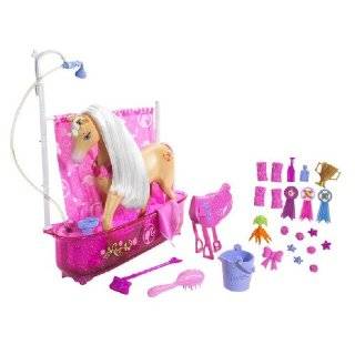  Mattel Barbie Jumper Tawny Horse with Barbie Toys & Games