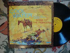 Sons Of The Pioneers Autographed LP Cool Water M   