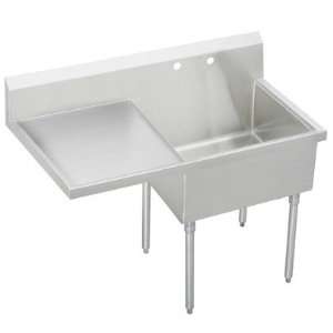 com Elkay WNSF8136L0 Weldbilt Single Compartment Scullery Commercial 