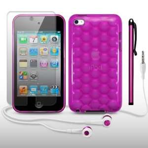  IPOD TOUCH 4 WATER CUBE DESIGN GEL CASE WITH SCREEN 