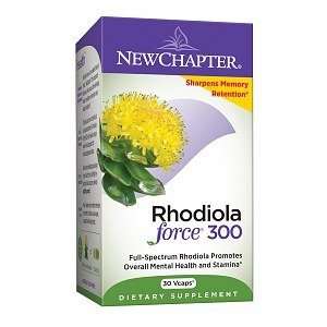  New Chapter Rhodiola Force 300, Vcaps 30 ct (Quantity of 1 