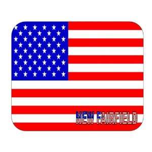  US Flag   New Fairfield, Connecticut (CT) Mouse Pad 
