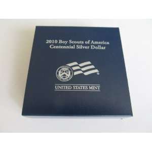 No Coin Included** 2010 Boy Scouts of America Mint Presentation BOX 