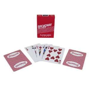 Bee Quality Broadway Aristocrat Playing Cards  Red  Sports 